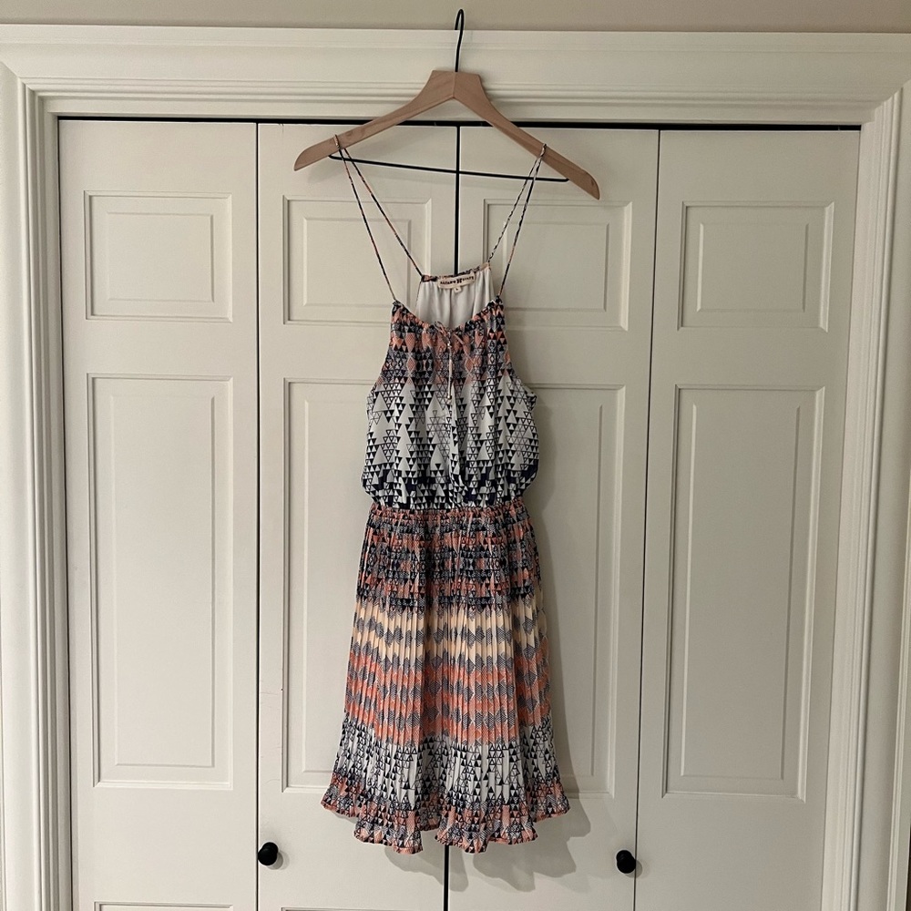 Geometric Mini Dress